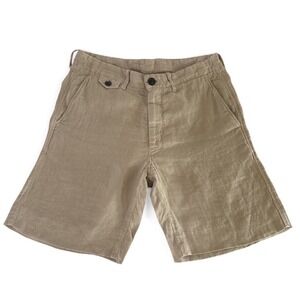 Billy Reid Mens 100% Linen Shorts Size 28